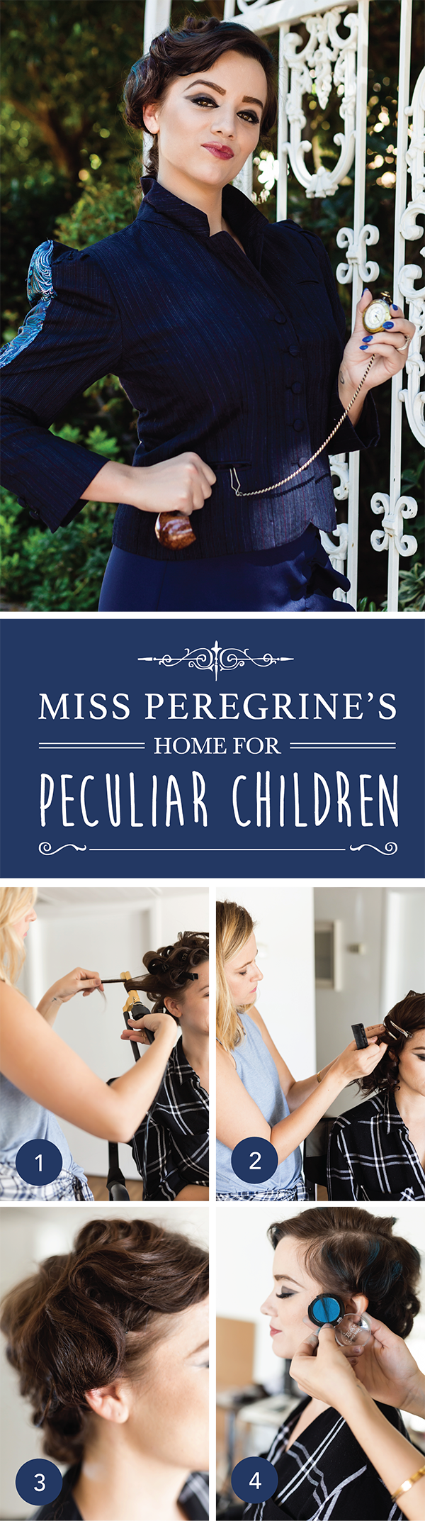 Halloween Makeup & Costume | Miss Peregrine